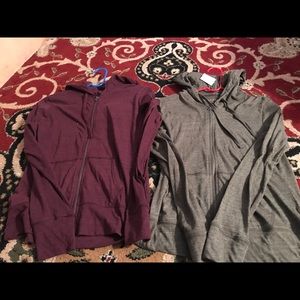 Bundle of two aerie zip up hoodies